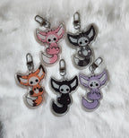 Epoxy Skree Keychain: Orange