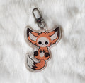 Epoxy Skree Keychain: Orange