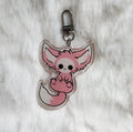 Epoxy Skree Keychain: Pink
