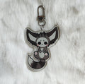 Epoxy Skree Keychain: Gray